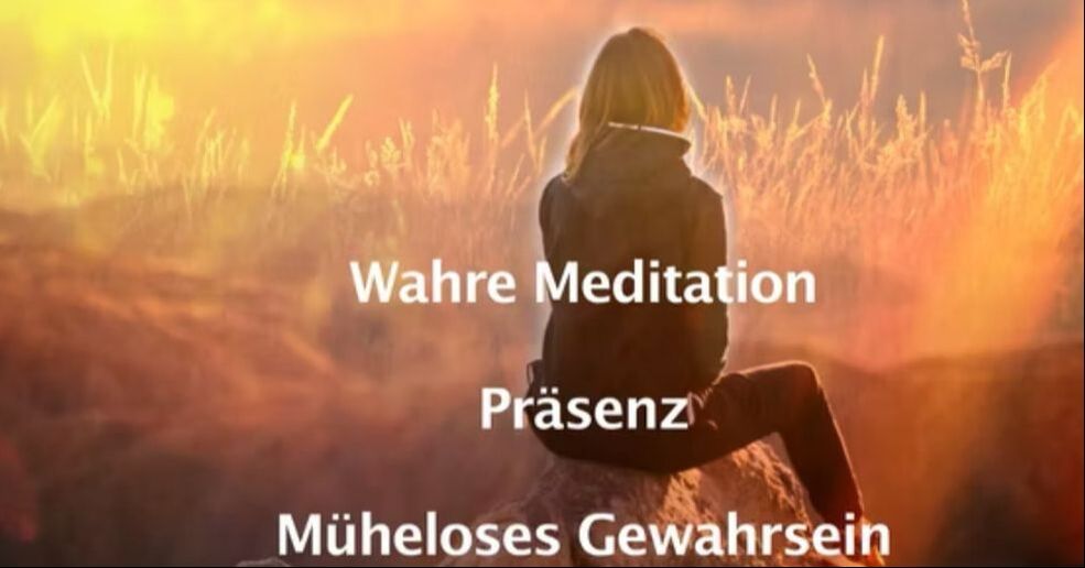 Video. Selbstgeleiteter Kurs, Wahre Meditation.